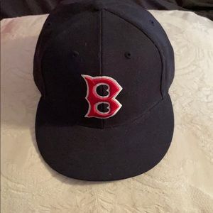 Boston Red Sox Hat. Fitted 7 3/4